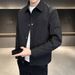 The New Men's Spring And Autumn Slimming Korean-style Stylish Lapel Jacket Is Simple, Versatile And Casual_viptrois.com