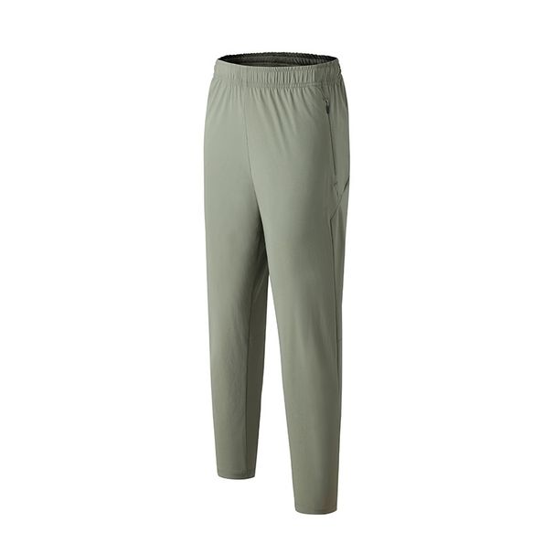 Men's Clothing Sports Quick Drying Pants Men's Loose Summer Thin Ice Silk Outdoor Running Fitness Yoga Leisure Training Trousers_viptrois.com