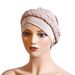 Premium Milk Silk Turban Hijab – Solid Color Monochrome Headwrap (Breathable Braided Headscarf Hat For Women, Soft & Stretchable)_viptrois.com