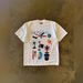Men's Heavyweight Pure Cotton T-Shirt Cool Summer Fan Print Retro Lazy Style Short Sleeve Loose Fit for plus Size_viptrois.com