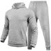 Men's Clothing Spring And Autumn 220g Solid Color Pullover Men's And Women's Sweatshirt Sports Suit Sweatshirt Suit Fleece Men's And Women's Hoodie_viptrois.com