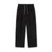 Men's Clothing Japanese Loose Silhouette Drape Casual Pants Men 25 Spring New Sweatpants Pleated Double Drawstring Design Sports Trousers_viptrois.com
