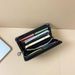 Women's Wallet & Men's Wallet Ladies Purse Fashion Mini Zipper Long Purse Fashion Multi-card Clutch Bag_viptrois.com
