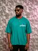 100% Cotton 190g Men T-Shirt Colorful Accent Letter Print Short Sleeve Crew Neck Casual Streetwear Summer Top_viptrois.com