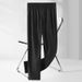 "Men's Loose-Fit Quick-Dry Nylon Pants With Zipper & Drawstring - Summer Ice Silk Fabric For Sports & Casual Wear (Black/Gray)"_viptrois.com