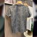 Summer Three-dimensional Letter Men 2025 New Round Neck Slim Fit Minimalist Half Base Shirt For Youth Versatile Short_viptrois.com