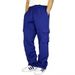 Men's Cargo Jogger Pants – Stretch Workout Trousers With Multi-Pockets (S-5XL, Breathable & Lightweight, Black/Gray/Army Green/Red/Blue/White)_viptrois.com