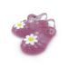 New girls little Daisy flower children's shoes Jelly Princess Bao head baby Roman shoes_viptrois.com