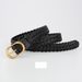 Braided belt Retro belt Simple everything stylish jeans dress belt_viptrois.com