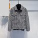 Men's Clothing Men's Woolen Jacket Winter Houndstooth Business Woolen Coat Cotton Jacket Men's Jacket Trend B1bcc4606_viptrois.com