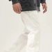 Men's Clothing High street design buttoned flared denim trousers spring niche hip hop straight slim men's trousers_viptrois.com