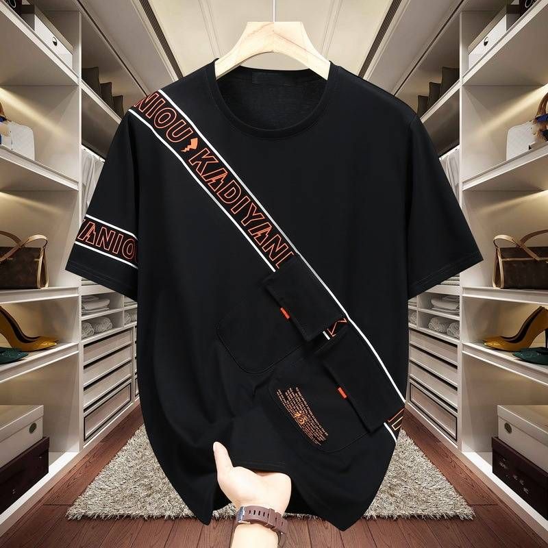 Men's Clothing Plus size short sleeved T shirt for men, large size, loose_viptrois.com