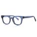 TR90 Rivet Anti Blue Light Glasses Frame Fashion Street Shooting Men And Women Computer Glasses_viptrois.com