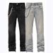 Men's Clothing 25 New Straight Leg European And American Street Fashion Ins Hot Selling Elastic Stacked Straight Leg Denim Pants_viptrois.com