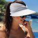 New Beach Wide Brim Sun Women's Open Top Hat Outdoor Sports UV Protection_viptrois.com