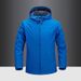 Men's Customizable Hooded Windbreaker – Lightweight Water-Resistant Jacket With Logo Option_viptrois.com