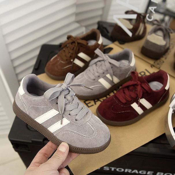 Mother & Kids Girls Casual Sports Shoes Spring And Autumn New Children's Fashion German Training Shoes Boys Soft Sole Forrest Gump Shoes Single Shoes_viptrois.com