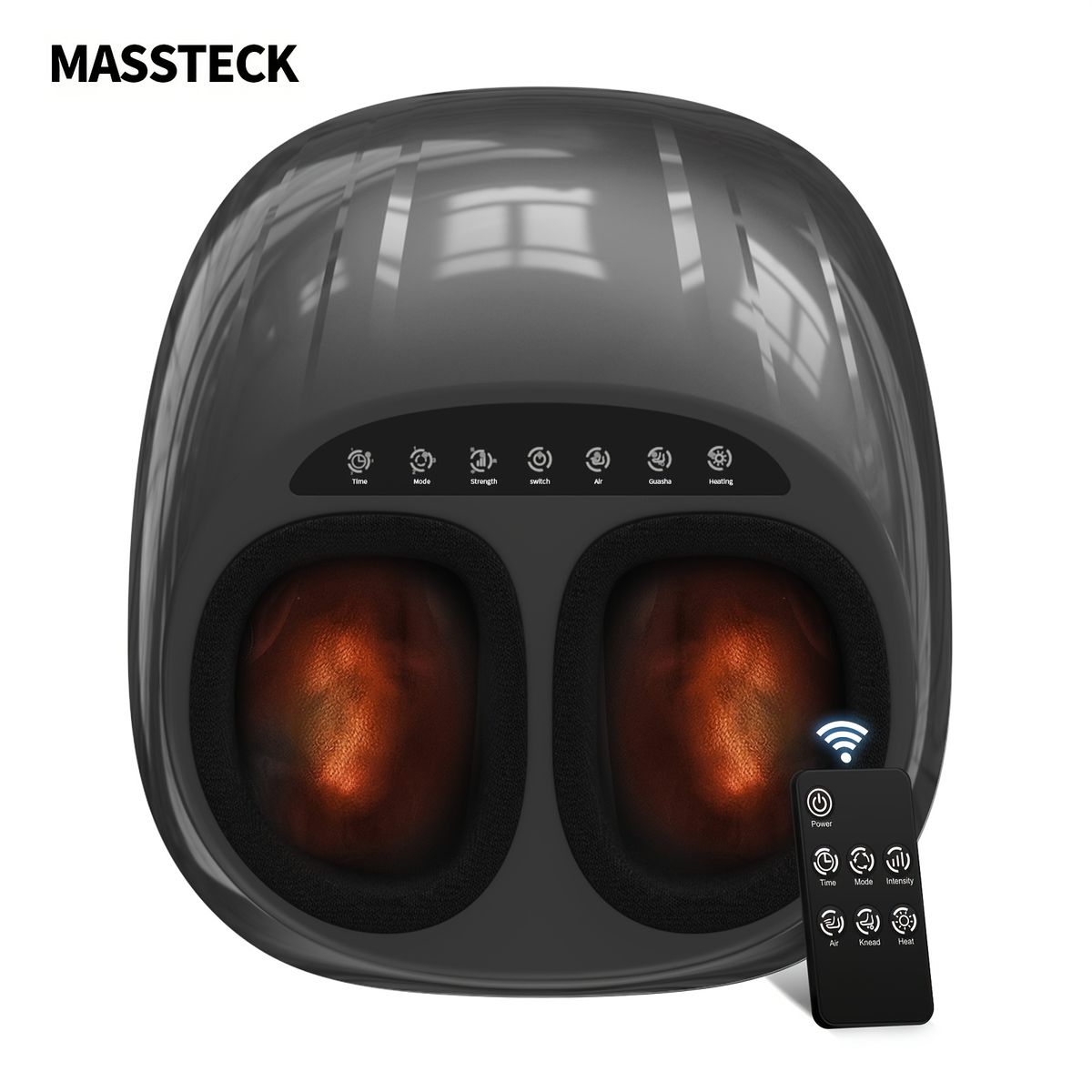 Shiatsu Foot Massager Machine With Soothing Heat, Deep Kneading Relax, Delivers Relax For Tired Muscles & Plantar, Relax For Home Or Office Use_viptrois.com