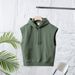 Men's Clothing Summer Fashion Casual Hooded Sleeveless Vest_viptrois.com