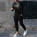 European And American New Sweater Suit Men's Casual Round Neck 3D Digital Printing Two-piece Suit Men's Suit_viptrois.com