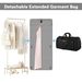 travel suit bag convertible clothing bag wear-resistant foldable storage hanging clothes bag can be cross-body and can be turned_viptrois.com
