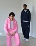 Men's Clothing Cross Border Embroidered Zipper Sweatpants Casual Trousers High Street Hip Hop Rap Street US Size Men And Women Sweatpants Wholesale_viptrois.com
