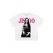 Oversize Cotton T-Shirt For Women & Men, Y2k Graphic Print Crewneck Tee, Heavyweight 250g Casual Streetwear Top_viptrois.com