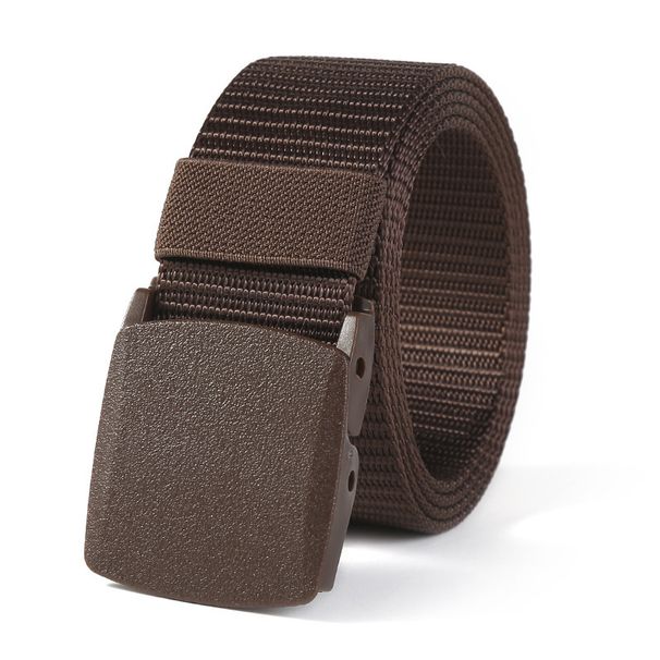 The silk beltcanvas beltbelt tide sportsoutdoor allergy proofiron free metal buckleleisure cloth belt_viptrois.com