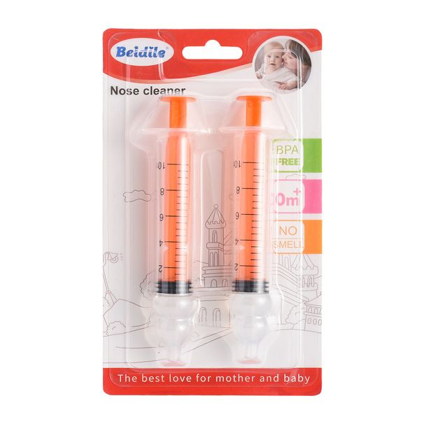 Mother & Kids Needle Tube Baby Nasal Washer, Children's Nasal Washer, Baby Nasal Irrigator To Absorb Snot Artifact_viptrois.com