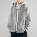 Men's Hooded Sweatshirt Jacket – Lightweight Zip-Up Hoodie, Casual & Versatile, Spring & Autumn Essential_viptrois.com