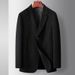 Men's Clothing autumn and winter 100% pure wool single western green young luxury business double sided wool suit jacket_viptrois.com