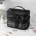 Storage Bags Mesh Cosmetic Bag Large Capacity Three Layer Toiletry Bag Double Layer Storage Bag Travel Mesh Bag Tool Storage Box Portable_viptrois.com