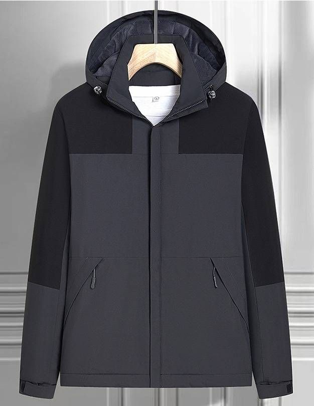 Unisex Storm-Ready Fleece Jacket – Waterproof Winter Work Coat For Hiking & Outdoor Jobs (L-4XL, 6 Colors, PU Armor Shell + Thermal Lining)_viptrois.com