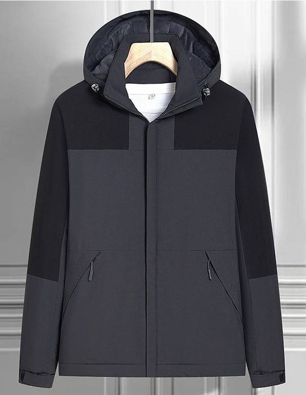 Unisex Storm-Ready Fleece Jacket – Waterproof Winter Work Coat For Hiking & Outdoor Jobs (L-4XL, 6 Colors, PU Armor Shell + Thermal Lining)_viptrois.com