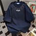 Men's Heavyweight T-Shirt With Side Letter Print - Oversized Fit Cotton Tee For Streetwear & Casual Style_viptrois.com