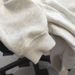Pure Cotton American Loose Vibe College Style Ghost Crew Neck Sweater 2024 Autumn New Chic Lazy On Clothes_viptrois.com