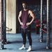 Men's clothing Fitness Running exercise leisure stretch close hoodie sport pants_viptrois.com
