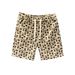 Men Women Style Cartoon Rabbit Head Print Summer Casual Shorts Trendy Five Point Beach Outerwear_viptrois.com