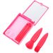 4 Sets Makeup Brush Miss Travel For Foundation Eyeshadow Applicator_viptrois.com