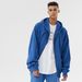Autumn And Winter American Cardigan Zipper Hooded Sweater Men's Terry Cotton Jacket Casual Sports Loose Trend Top_viptrois.com