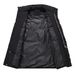 Korean Longline Padded Coat – Slim Fit Winter Jacket With Quilted Insulation (L-5XL, Black)_viptrois.com