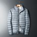 Men's Clothing Autumn And Winter Men's Stand Collar Lightweight Down Cotton Jacket Warm Cotton Jacket Fashion Casual Jacket Couple Coat Trend_viptrois.com