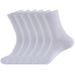 Plus-size men's socks Solid color dress socks casual cotton socks mid-tube socks men's and women's unisex socks plus-size_viptrois.com