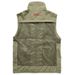 Men's Lightweight Outdoor Vest – Multi-Pocket Fishing & Photography Utility Vest For Hiking, Casual Wear (Army Green, Khaki, Dark Blue)_viptrois.com