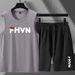Men's Clothing Plus Size Sports Suit Men's Clothes Breathable Trend Fat Short Sleeve Sleeveless T Shirt Quick Drying Vest Summer_viptrois.com