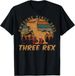 T-shirtthree Rex 3rd Birthday 2026 Gifts Third Dinosaur 3 Year Ol_viptrois.com