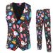 New autumn and winter casual 3D Christmas printed vest and trousers suit 3-piece set 2TZ-MK_viptrois.com