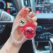 Pearl String Small Austin Immortal Flower Keychain Creative Holiday Gift Fashion Simple Car Key Chain Bag Pendant_viptrois.com
