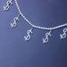 All-match sexy rhinestone Waist chain single row metal punk dollar Waist chain female simple Waist chain_viptrois.com