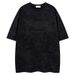 Men's Clothing Original Men's Fashion Brand American Style Starry Sky Print Short Sleeved T Shirt For Men And Women Summer Loose Design Half_viptrois.com